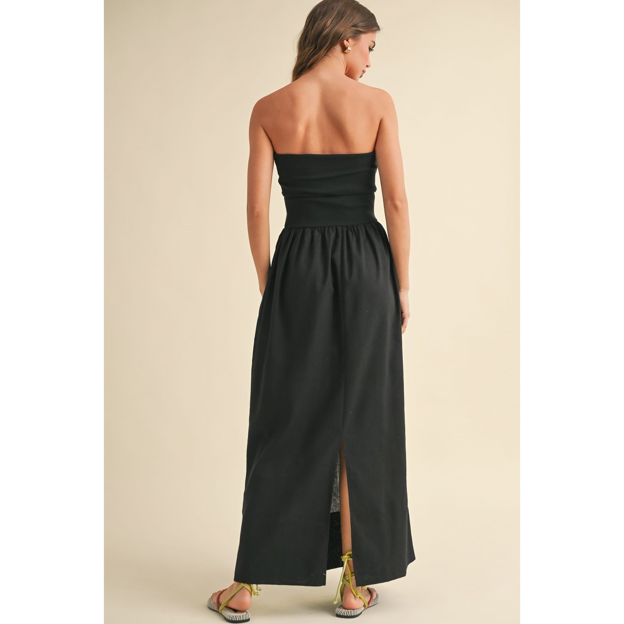 Sweet and Simple Strapless Dress