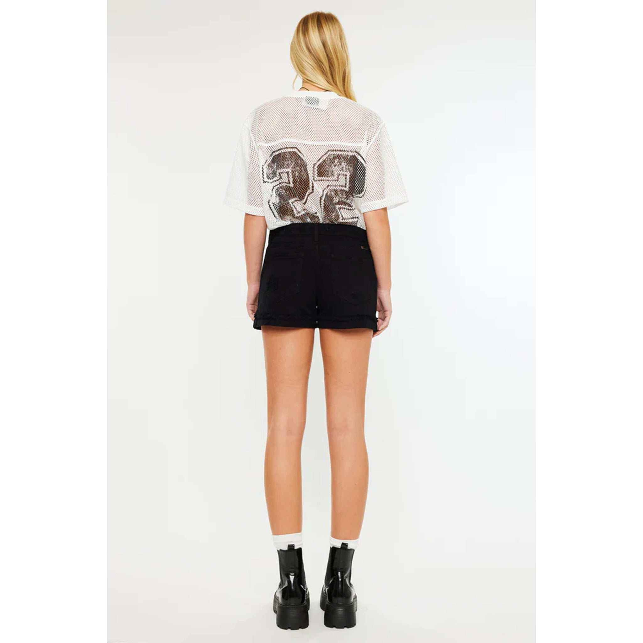 The Hazel Mid Rise Jean Shorts