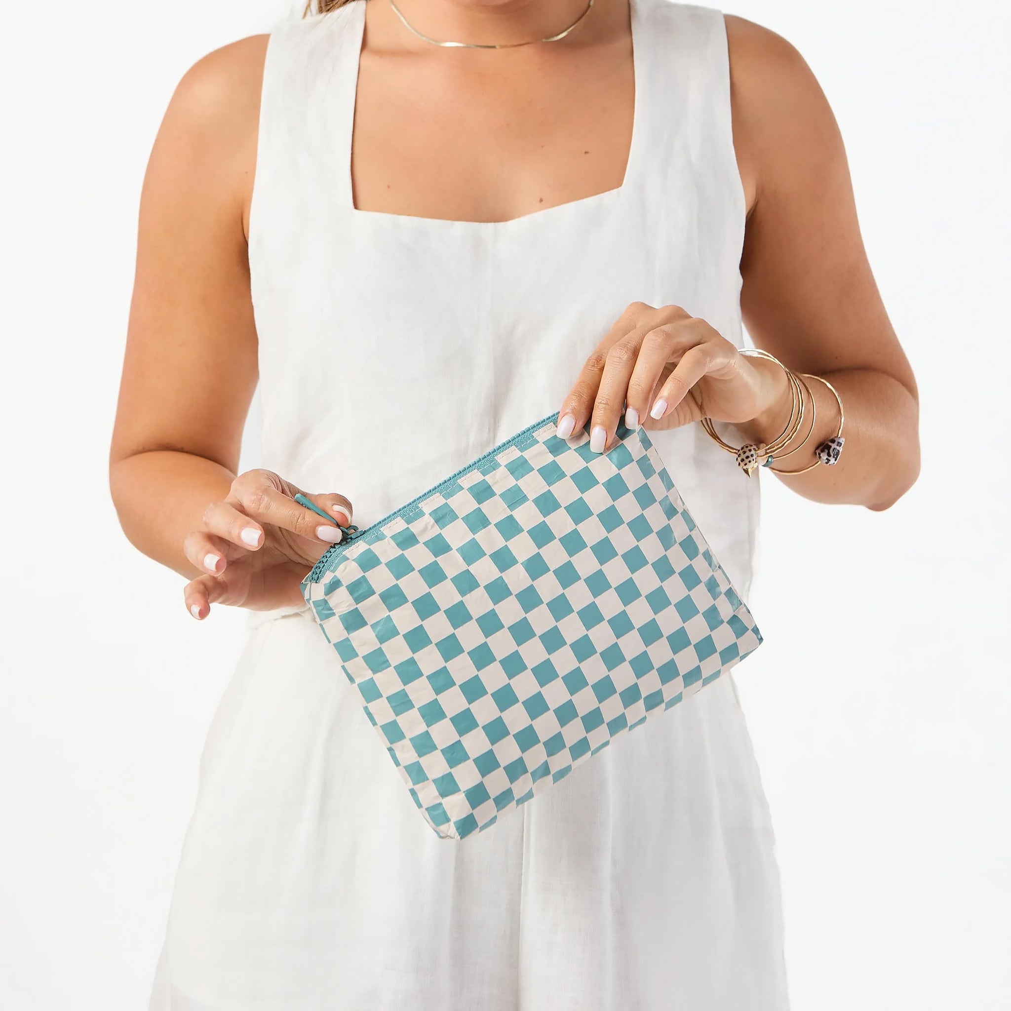 Small Pouch - Petite Check