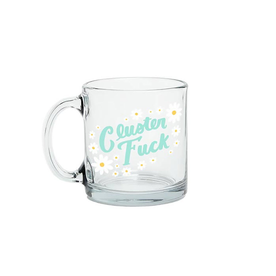 Cluster Fuck Glass Mug