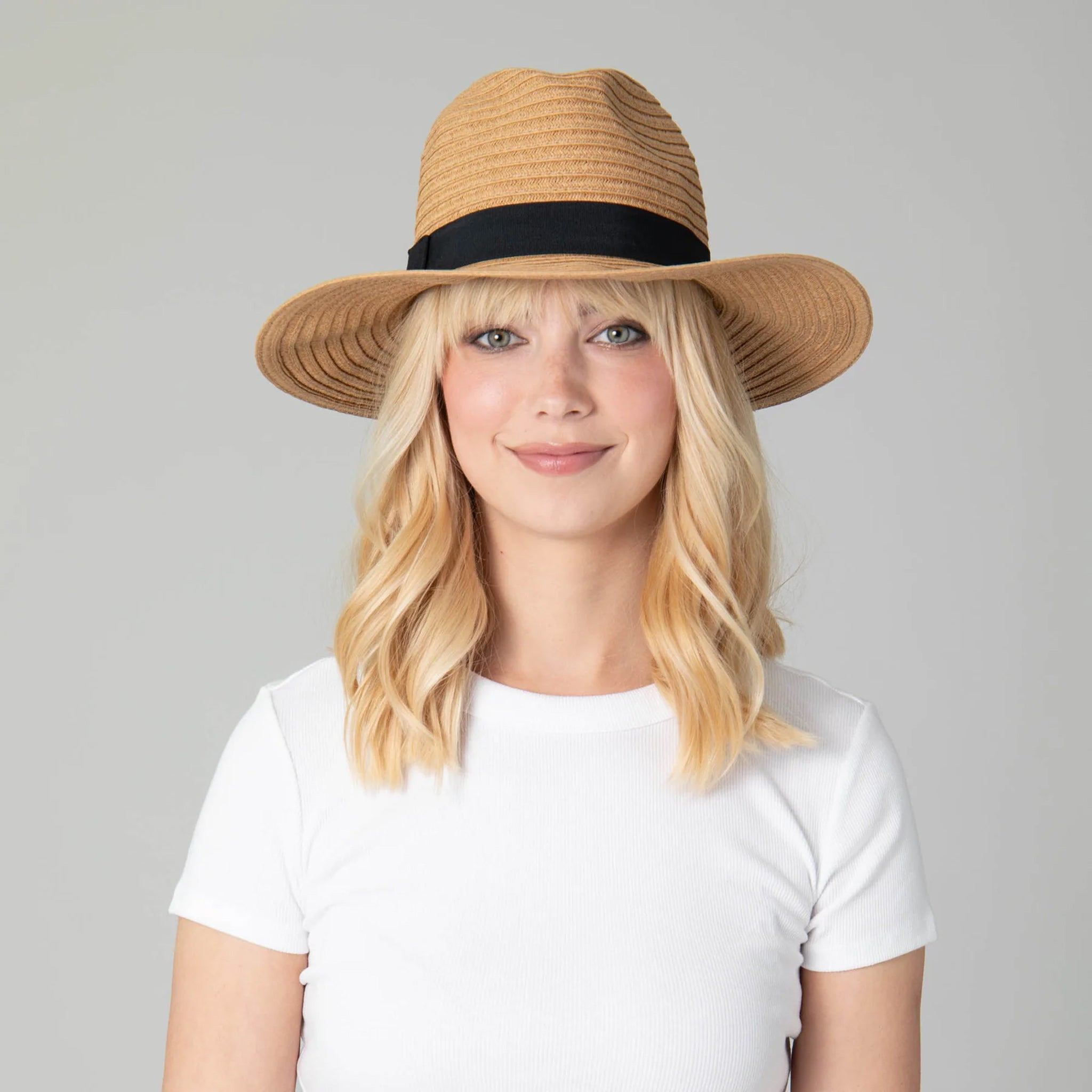 Paperbraid Fedora w/ Bow