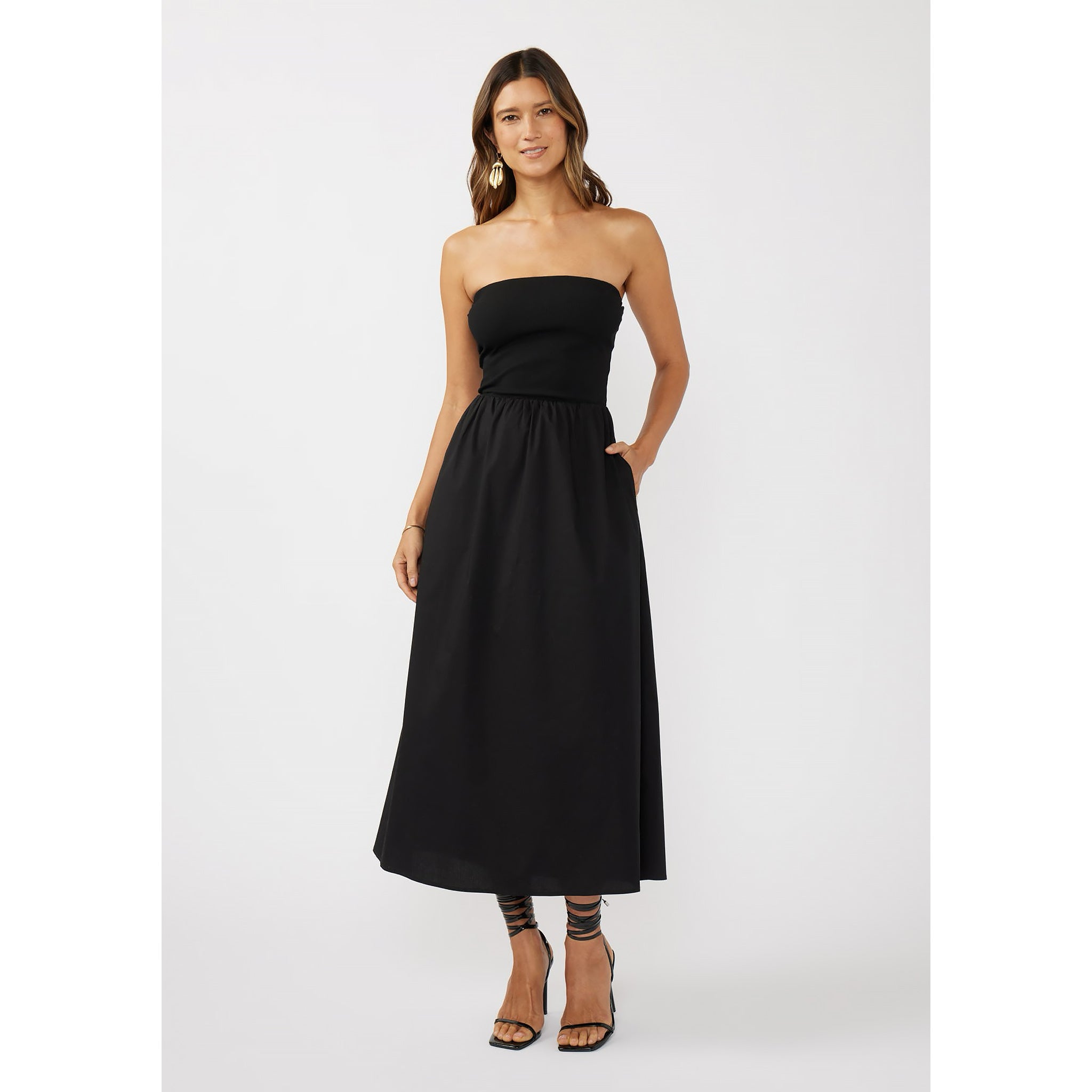 Perfect Date Strapless Dress