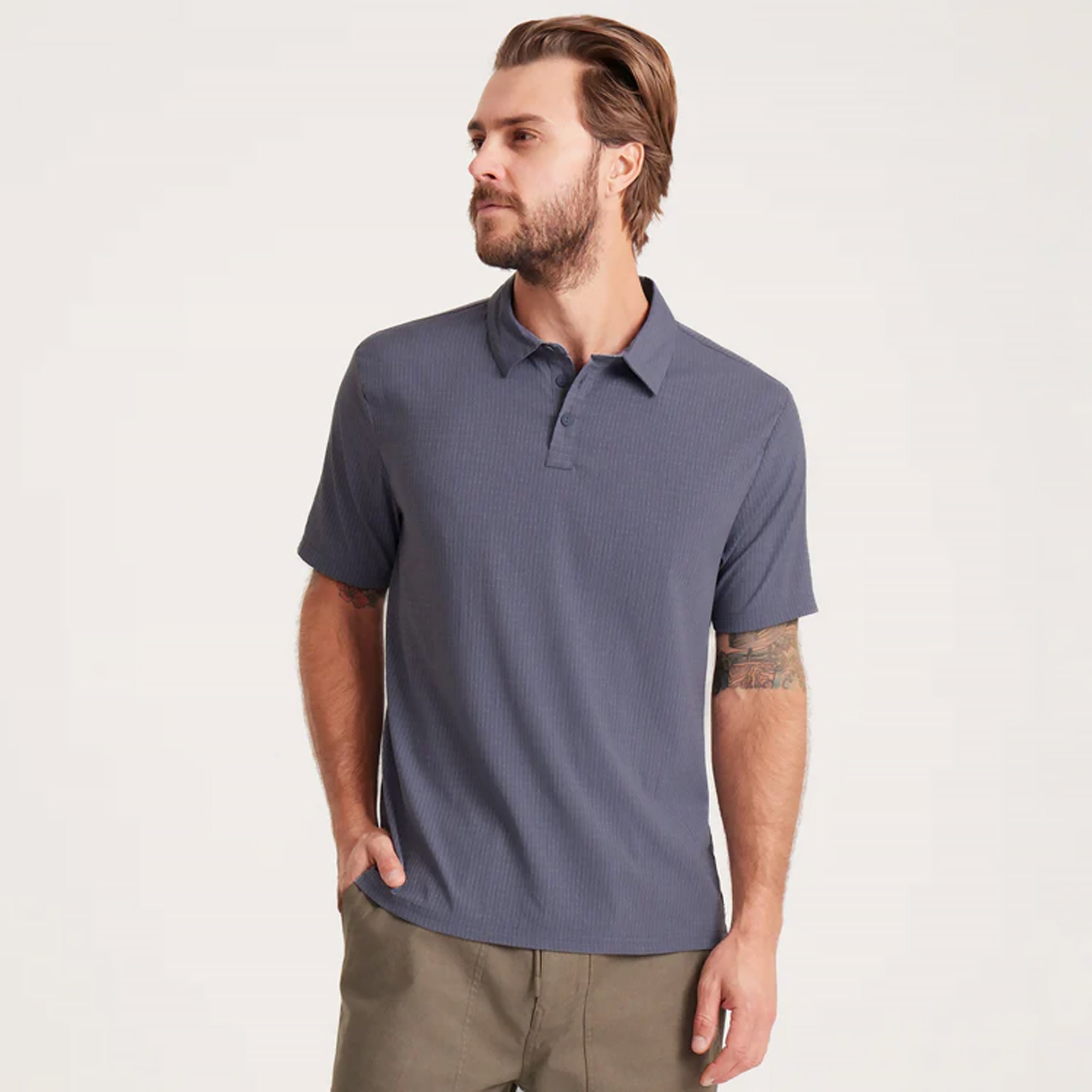 Bless Up Polo - Slate