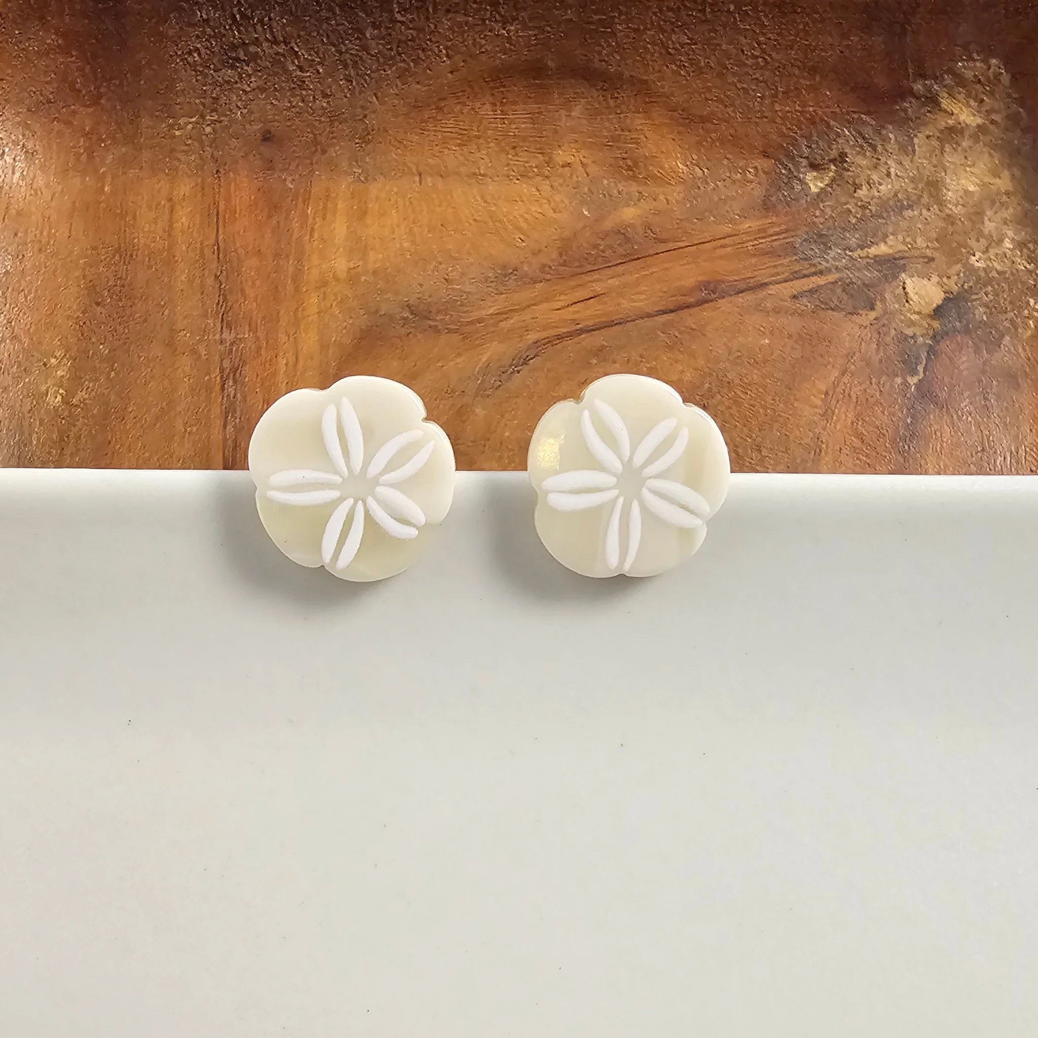 Sand Dollar Studs