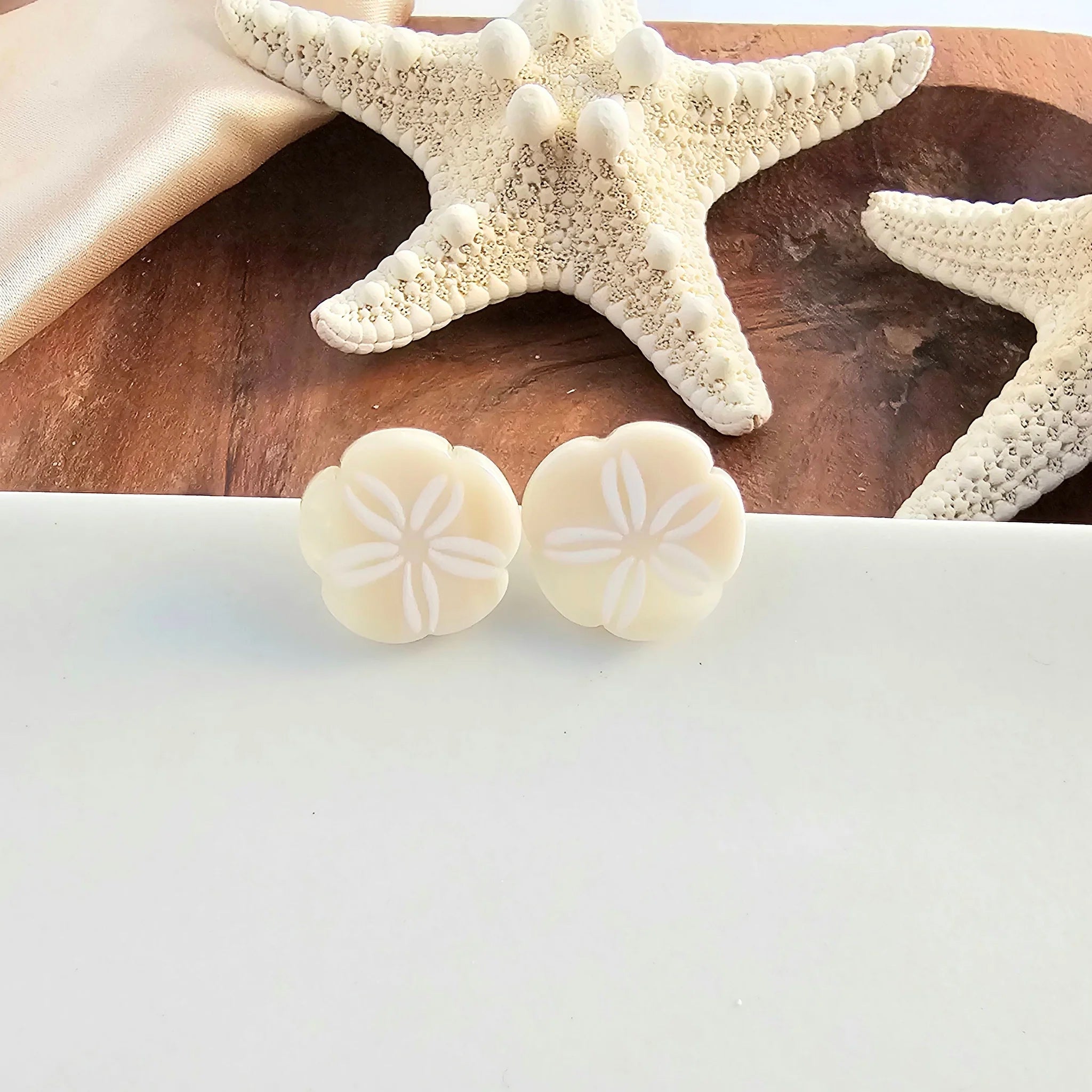 Sand Dollar Studs