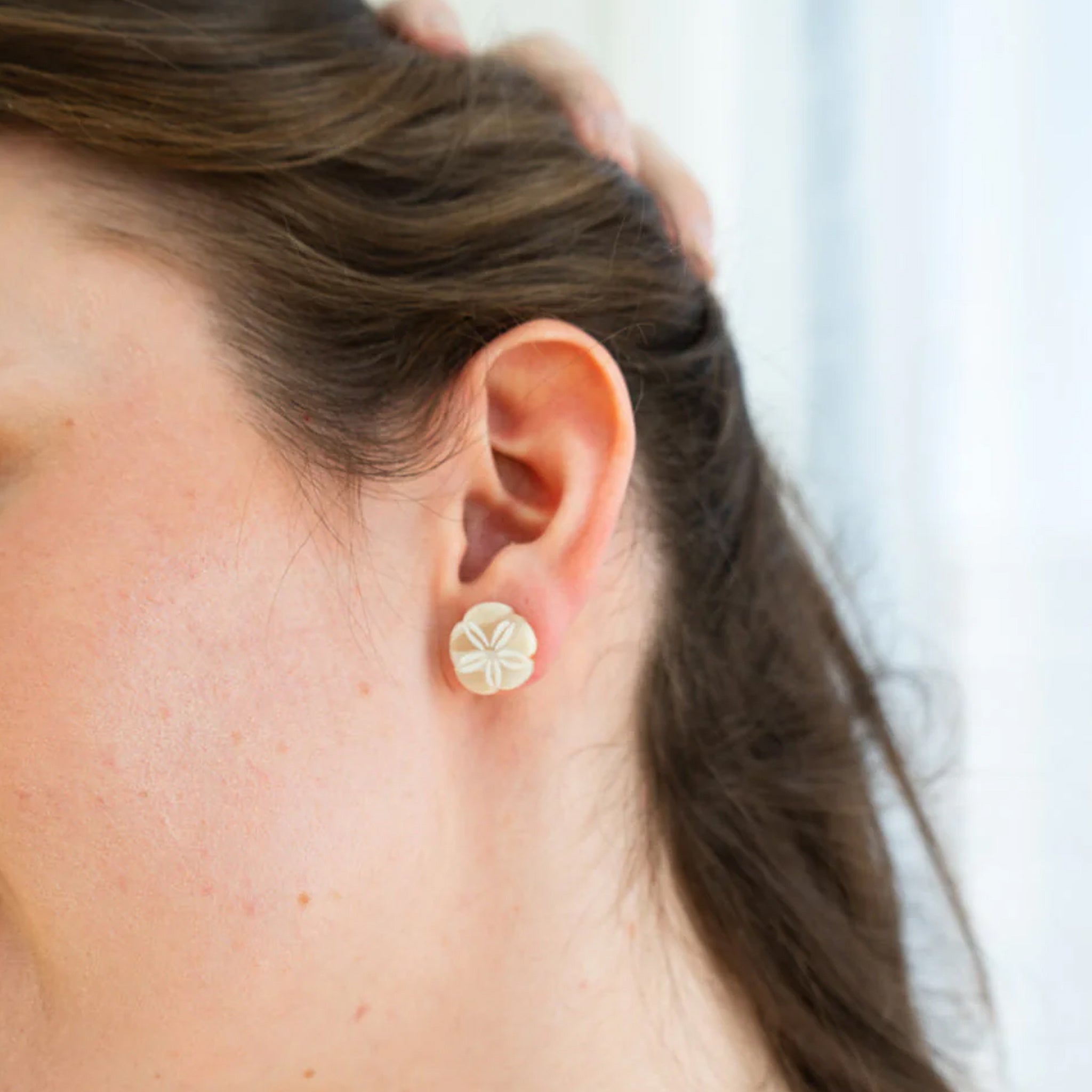 Sand Dollar Studs
