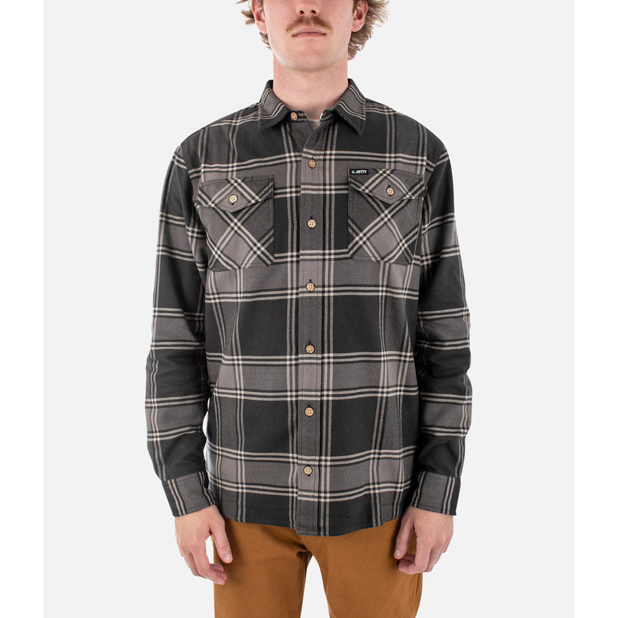 Breaker Flannel - Charcoal