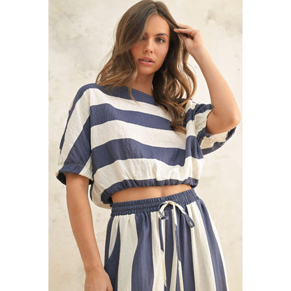 Bar Harbor Boat Neck Top