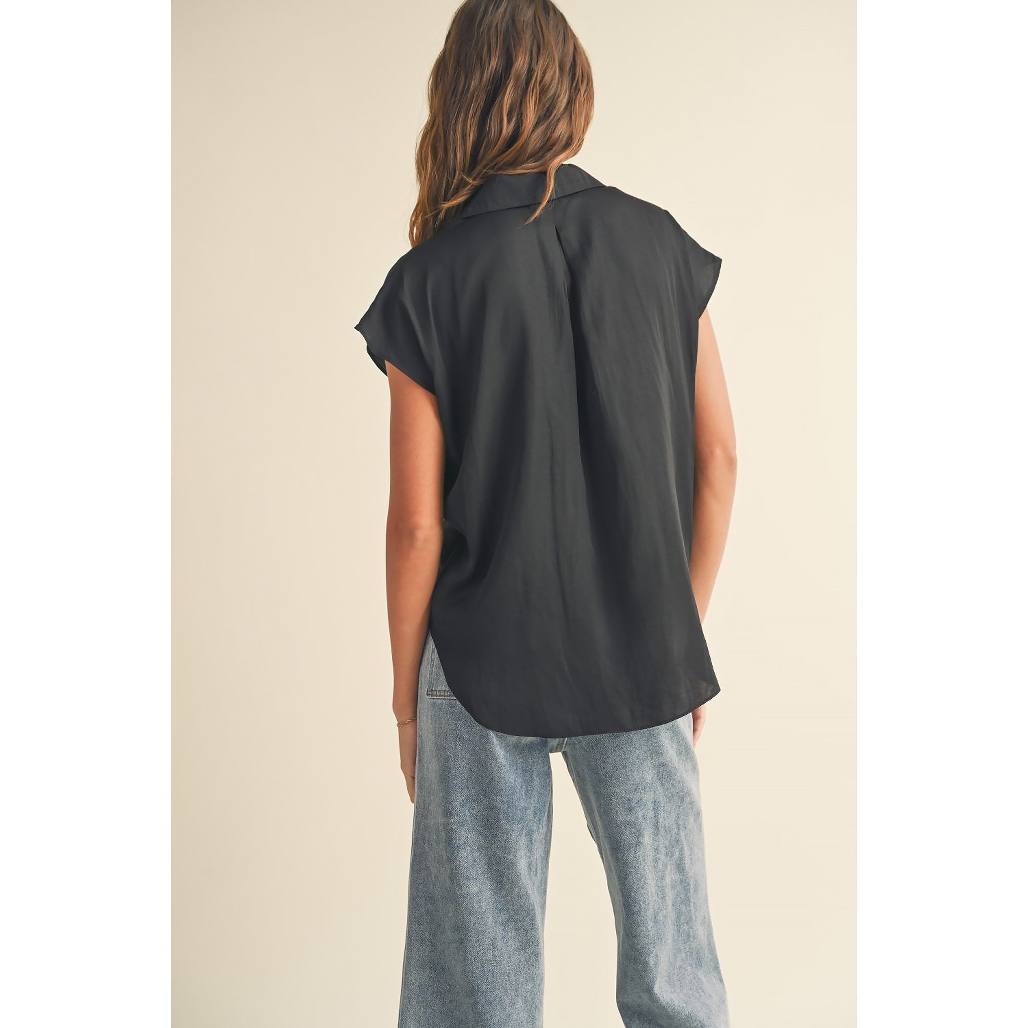 After Hours Button Down Top