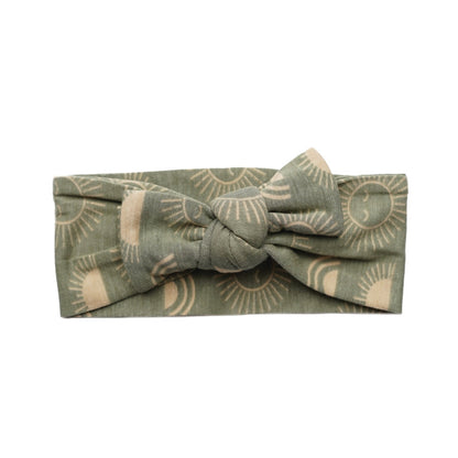 Baby Bamboo Bow Headband