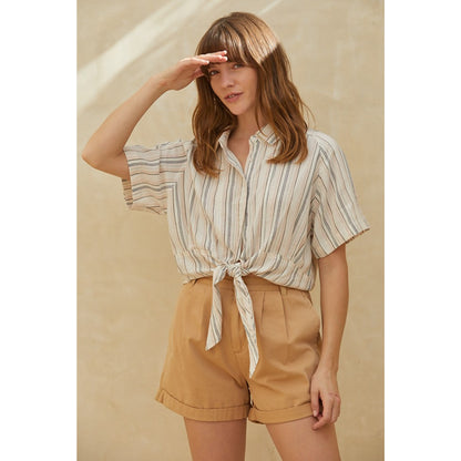 Gabbie Stripe Top