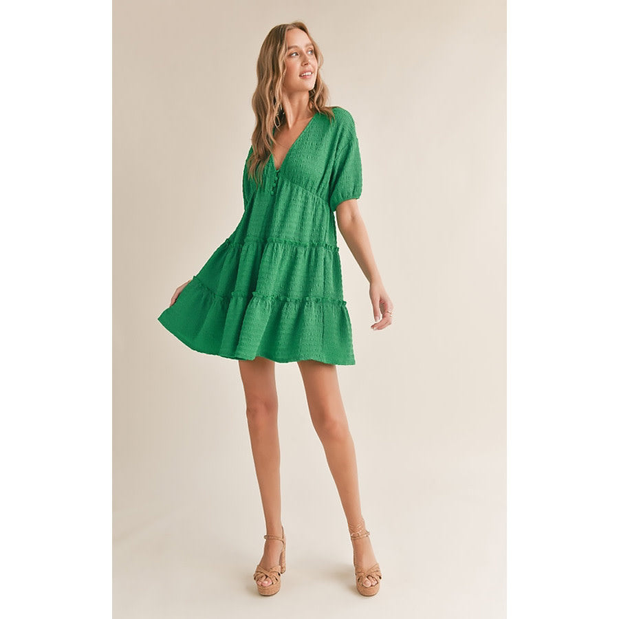 So Fresh Tiered Mini Dress