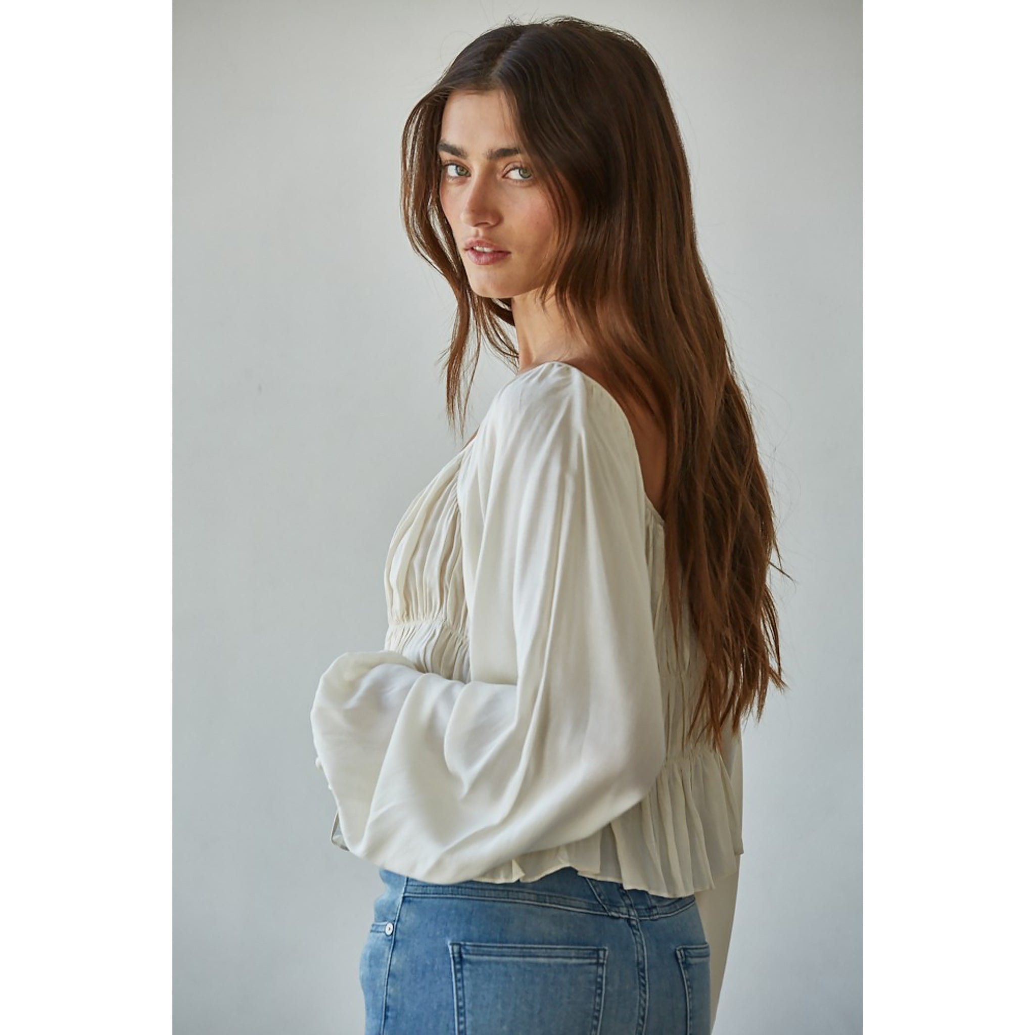 Florence Smocked Top