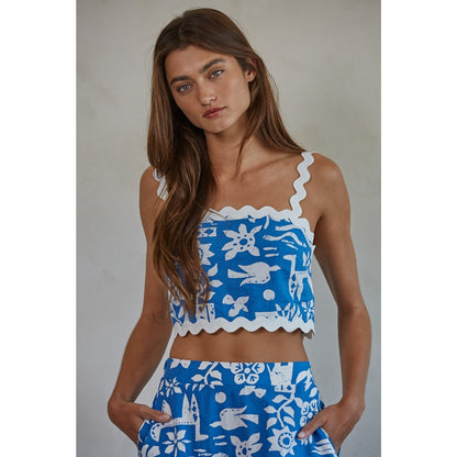Kissa Crop Top