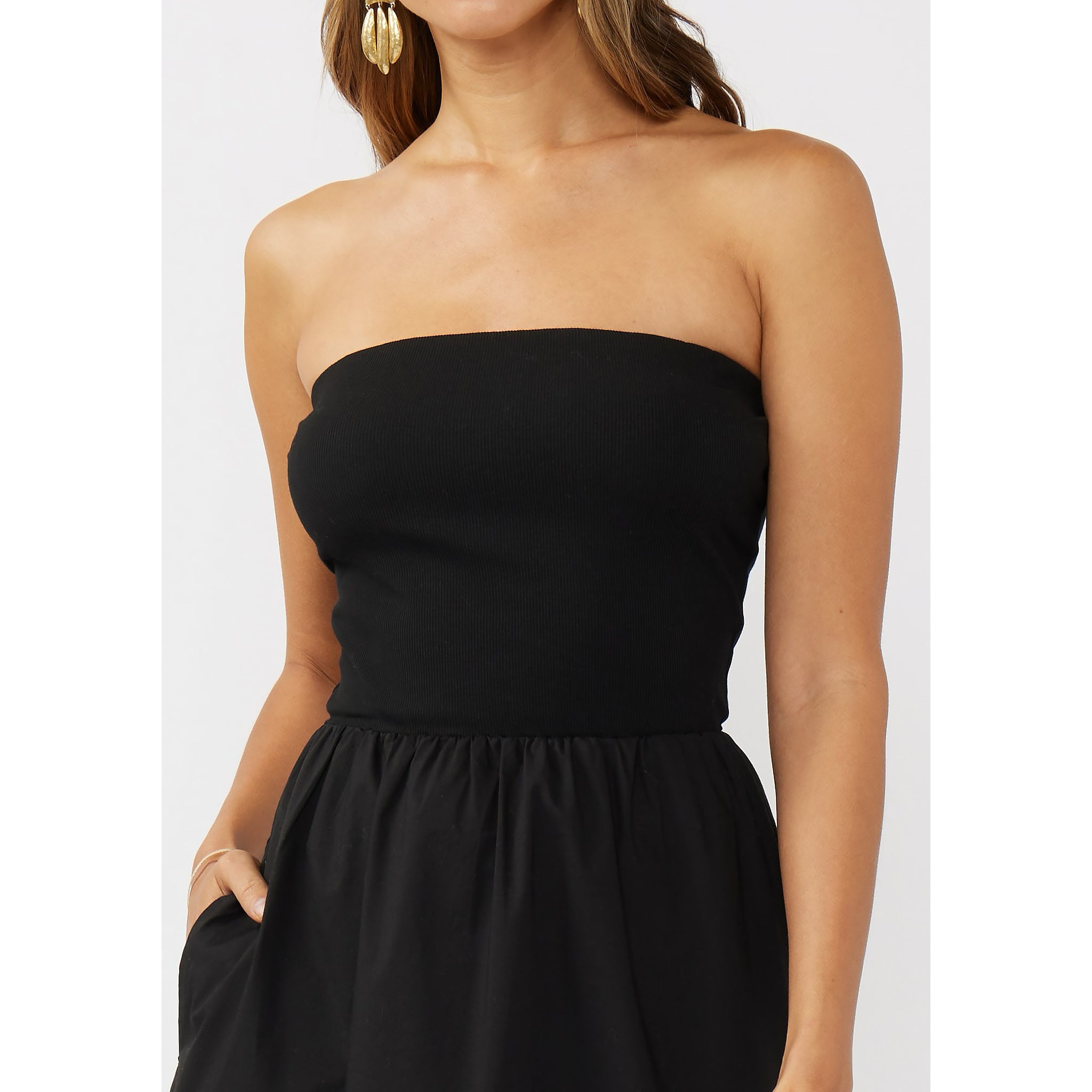 Perfect Date Strapless Dress