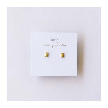 Baguette Earrings