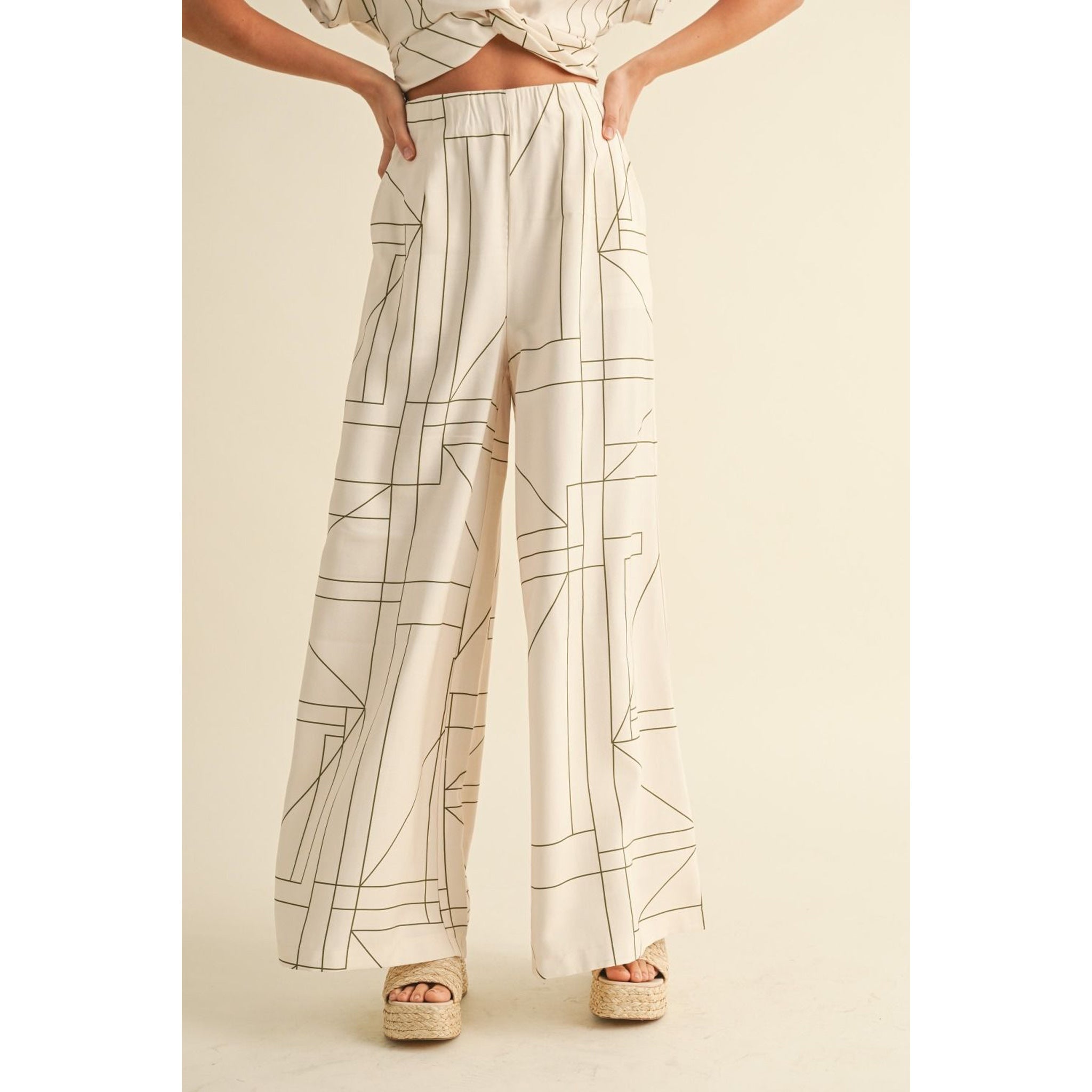 Off the Grid Wide Leg Pants