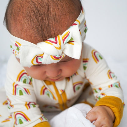 Baby Bamboo Bow Headband