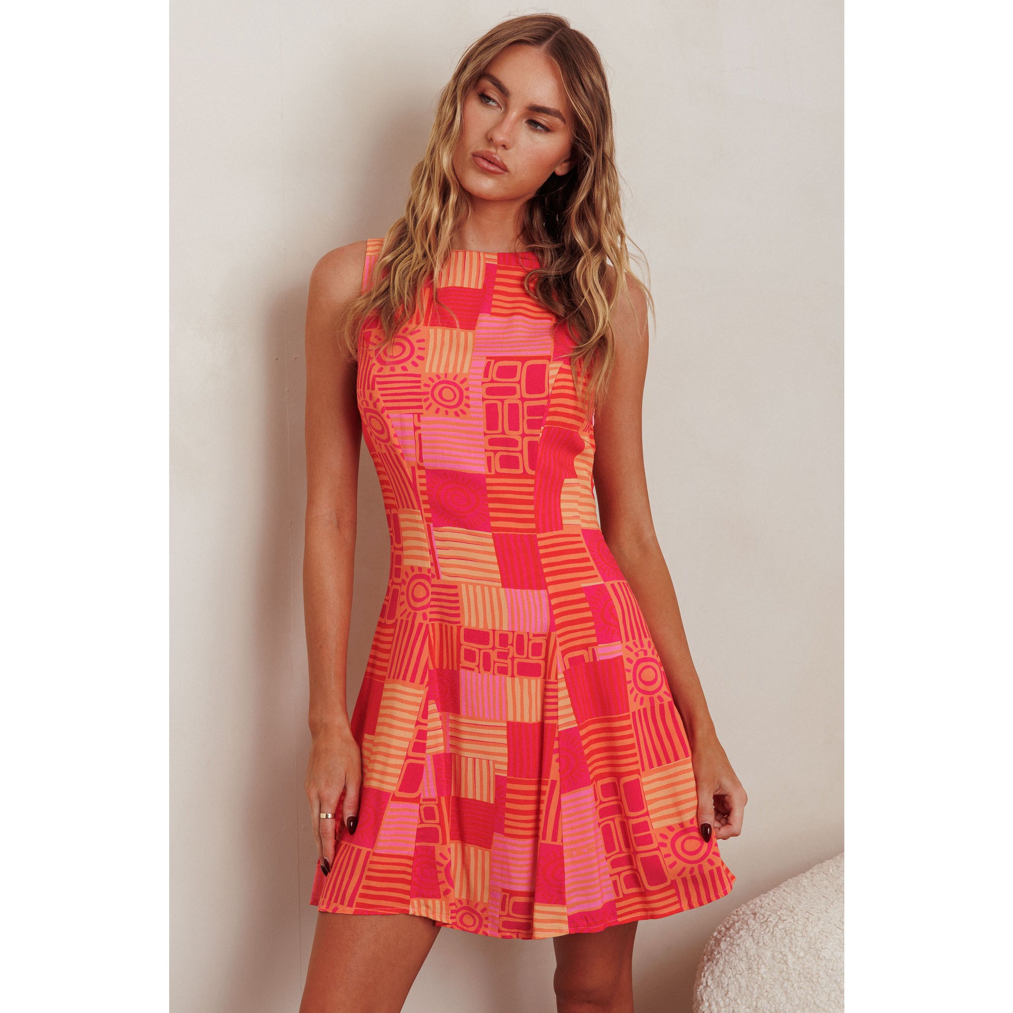 Sunset Vibes Mini Dress