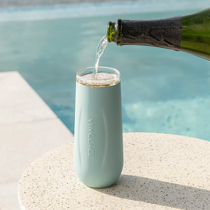 Glass Lined Champagne Flute