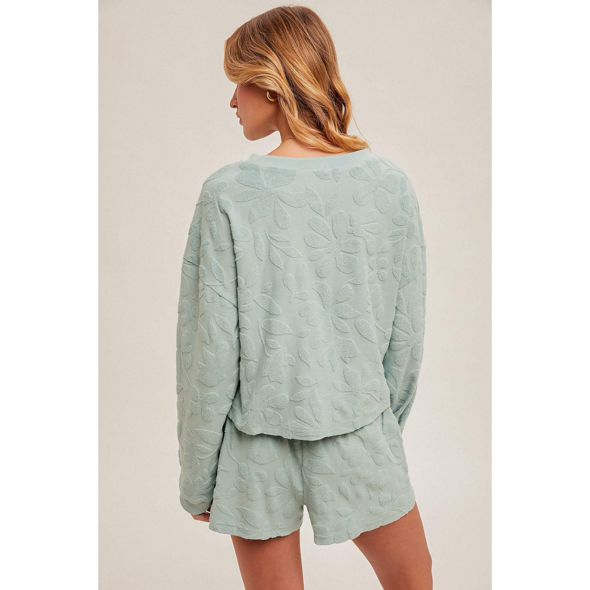 Sweet Treat Terry Crop Pullover