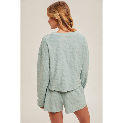 Sweet Treat Terry Crop Pullover