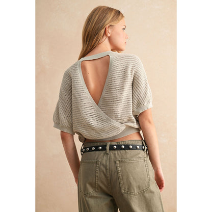 Washed Ashore Knit Top