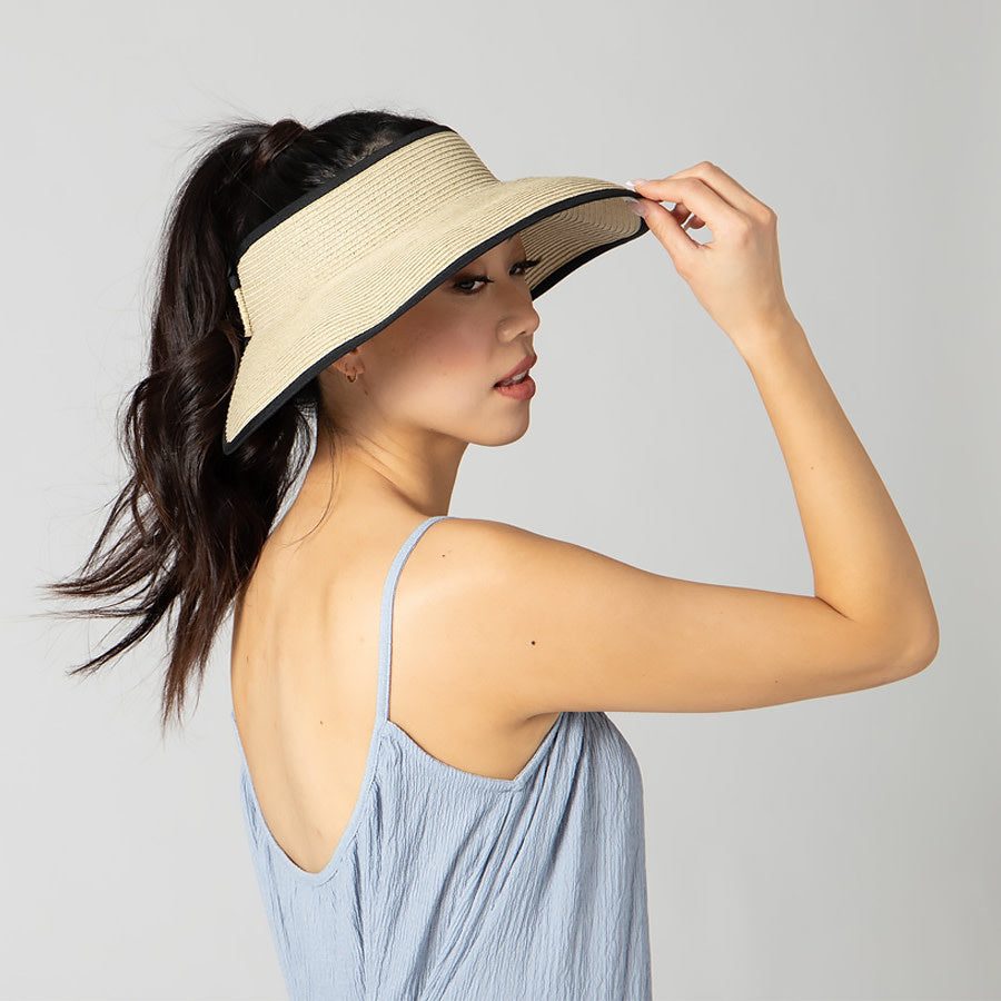 Ultrabraid Roll Up Visor w/ Bow