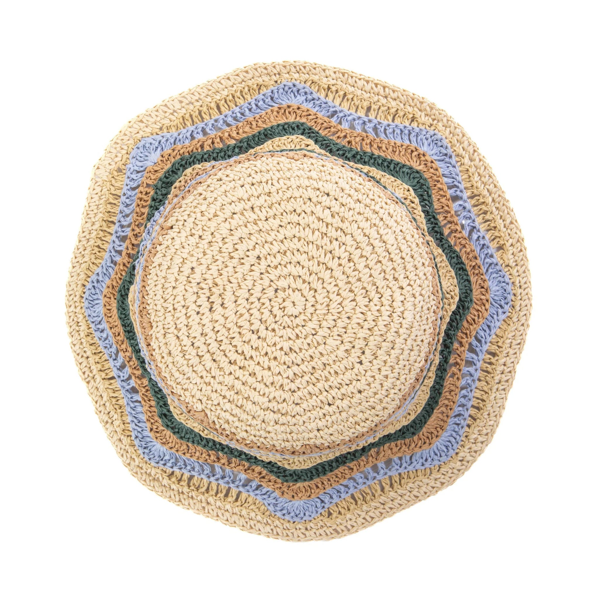 Del Mar Wavy Striped Bucket Hat
